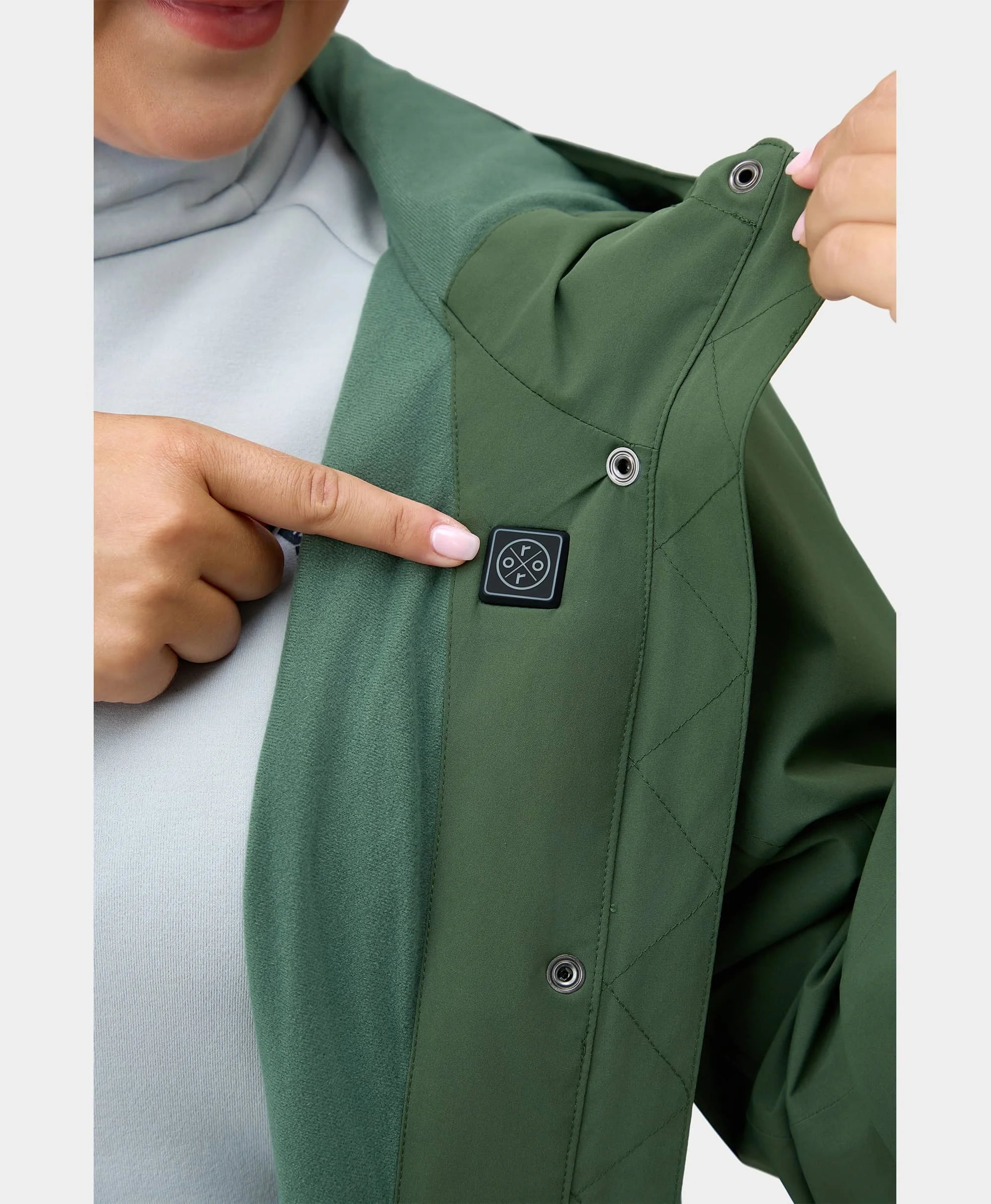 Final Sale - Downtown Women's Heated Rain Trench, Thumbnail 11