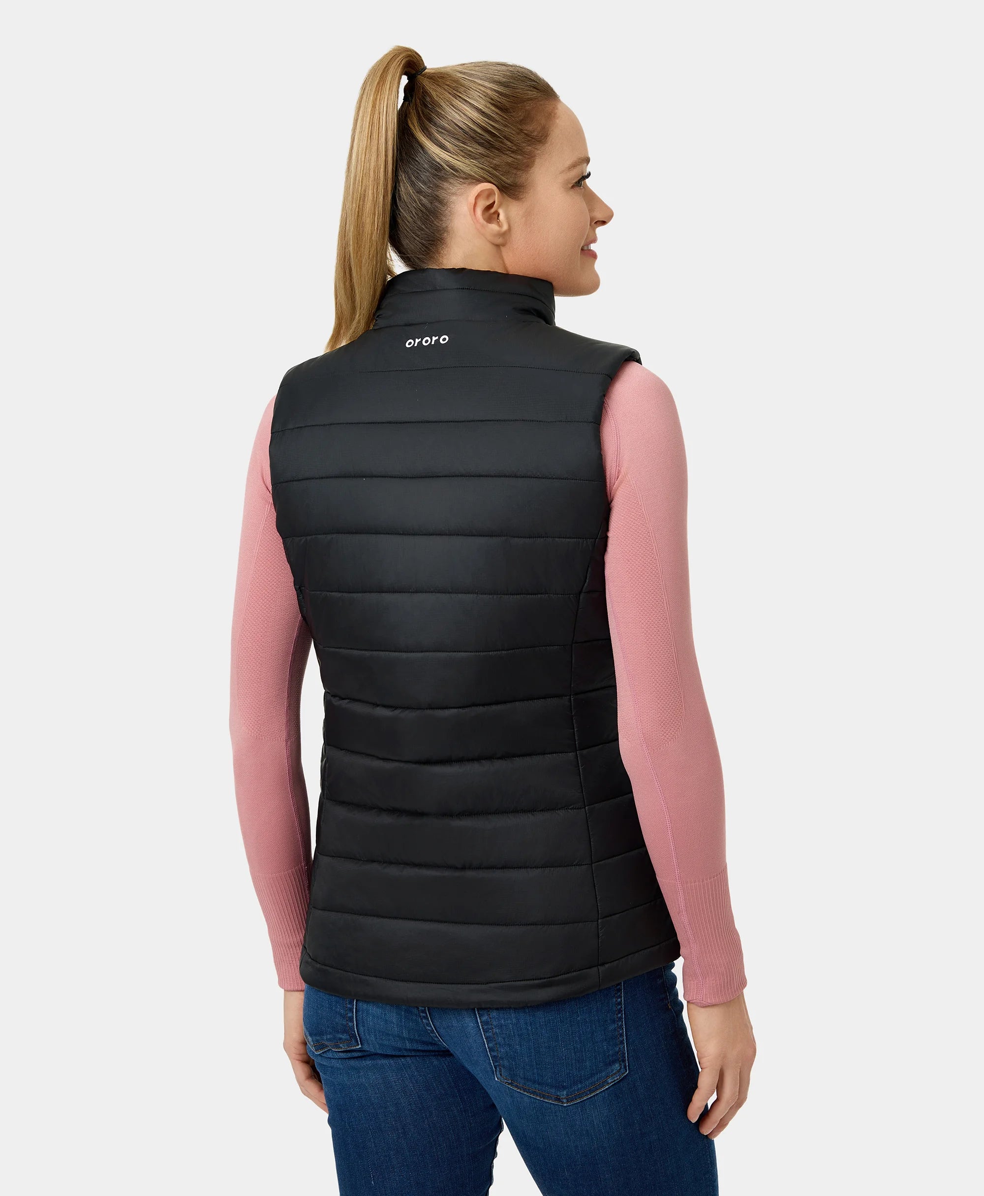 SureWarm® Women's 7-Zone Dual-Control Classic Heated Gilet, Thumbnail 5