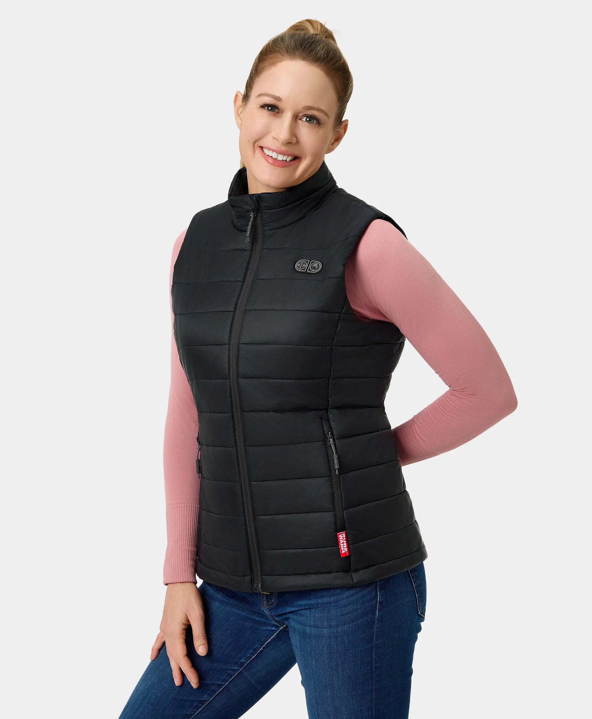 SureWarm® Women's 7-Zone Dual-Control Classic Heated Gilet, Thumbnail 4