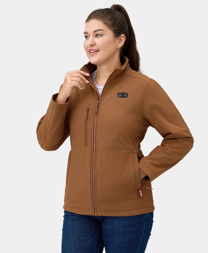 SureWarm? Women's 6-Zone Dual-Control Heated Softshell Jacket