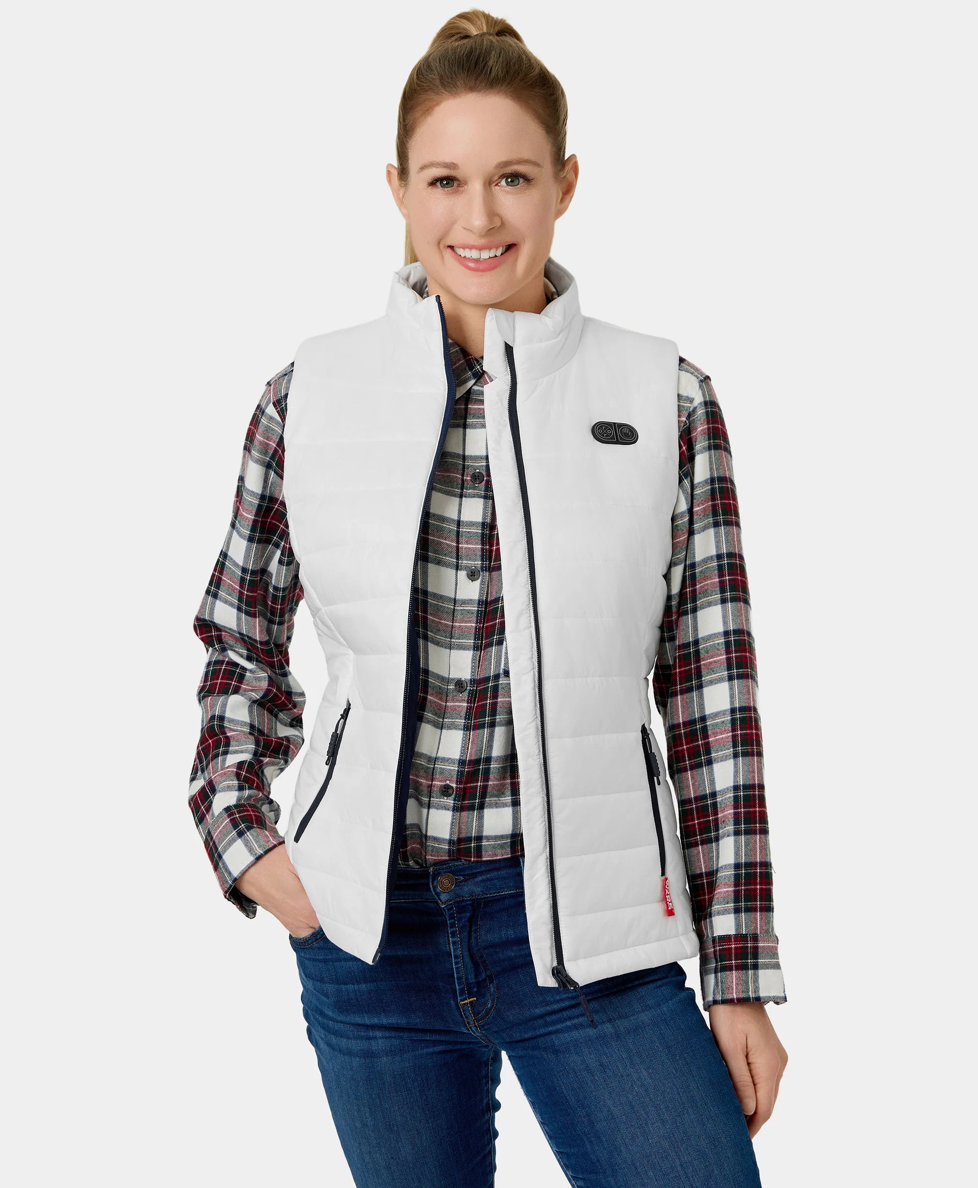 SureWarm® Women's 7-Zone Dual-Control Classic Heated Gilet, Thumbnail 13