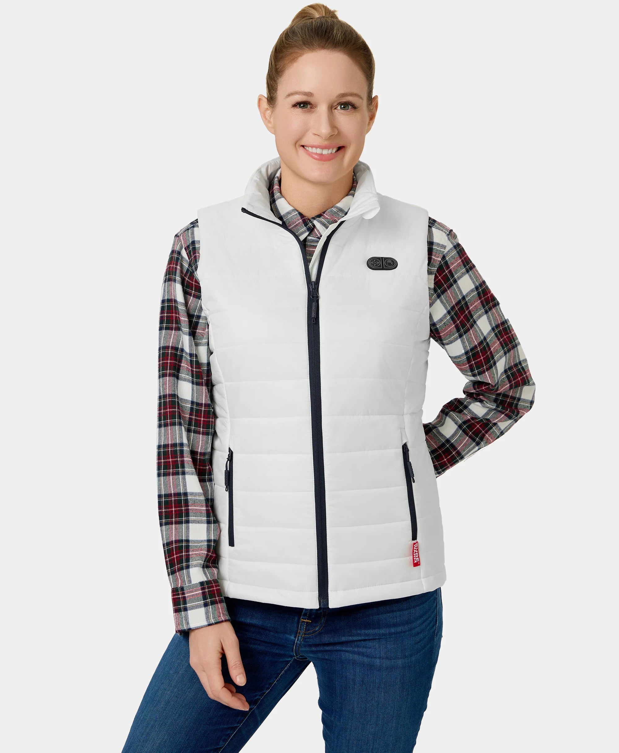 SureWarm® Women's 7-Zone Dual-Control Classic Heated Gilet, Thumbnail 11