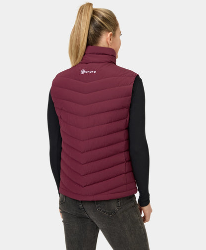 Women's Heated Lightweight Down Gilet - All Colours