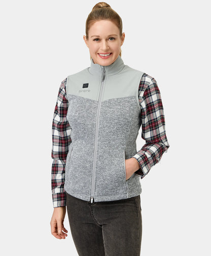 Augusta Women's Heated Sweater Fleece Gilet