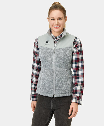 Augusta Women's Heated Sweater Fleece Gilet