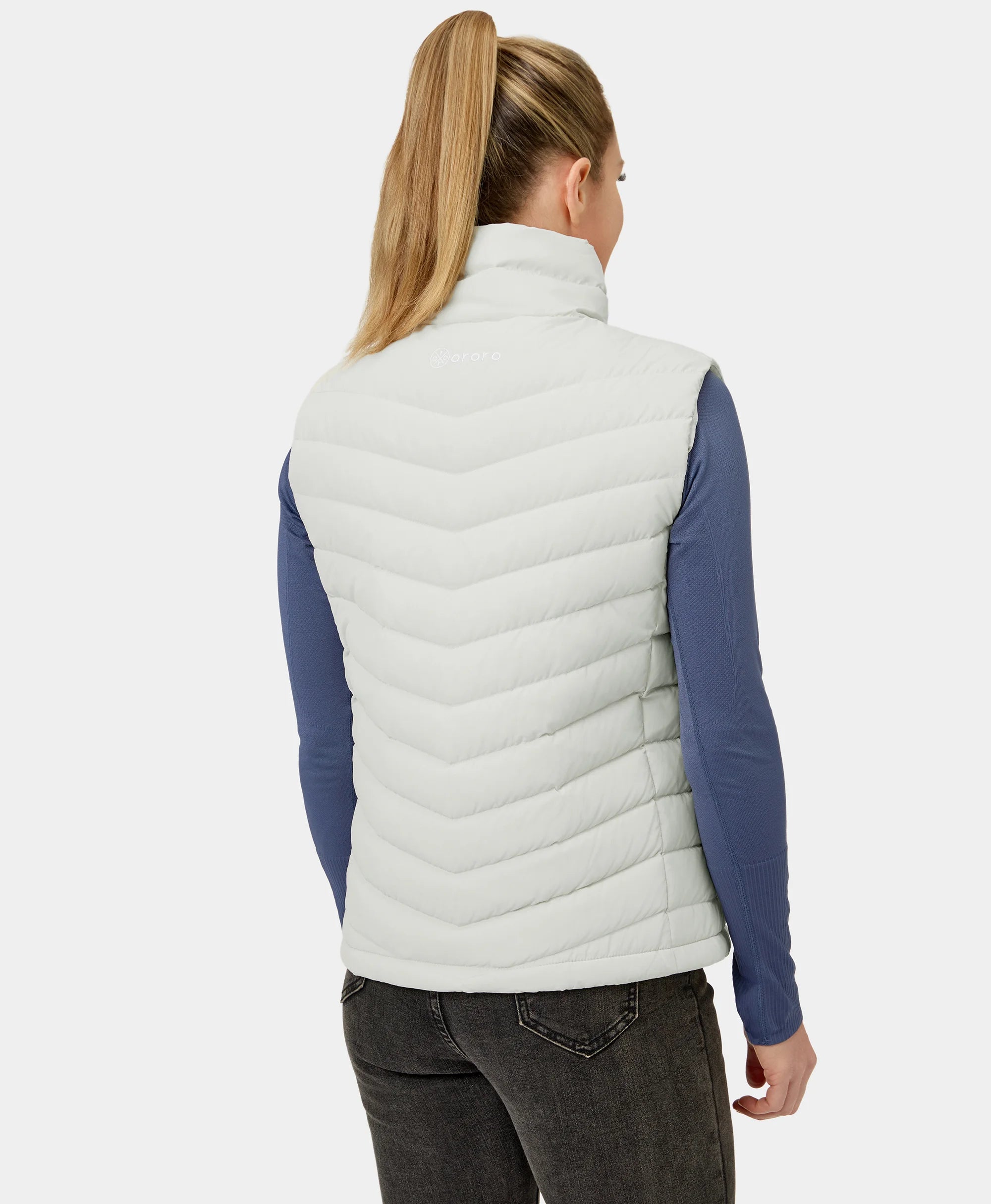 Women's Heated Lightweight Down Gilet - All Colours, Thumbnail 18