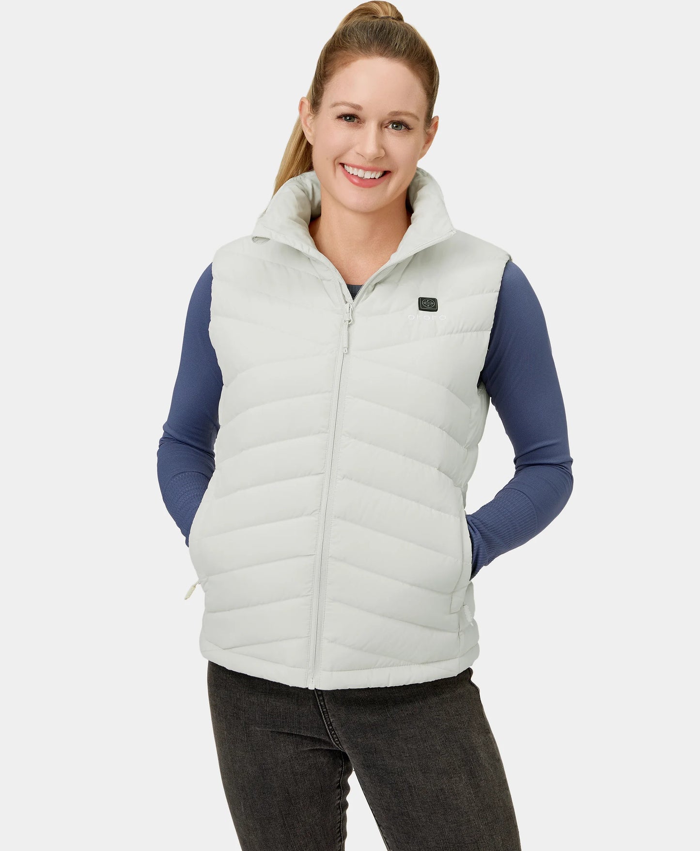 Women's Heated Lightweight Down Gilet - All Colours