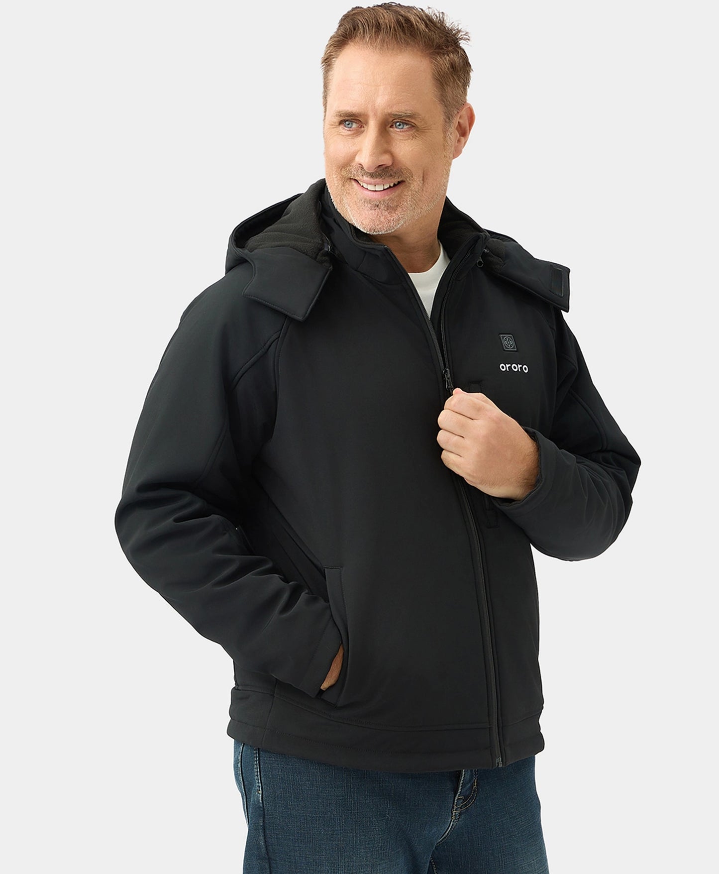 Men's Classic Heated Jacket - Black