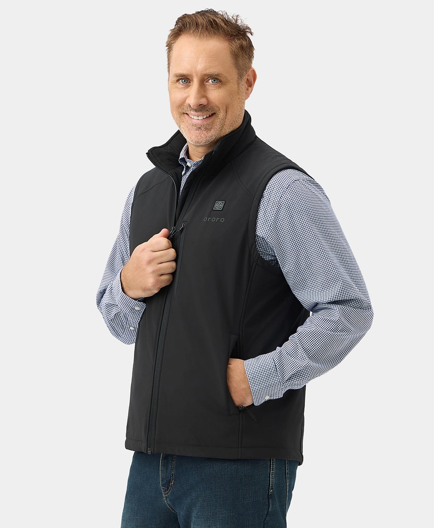 Men's Heated Softshell Vest