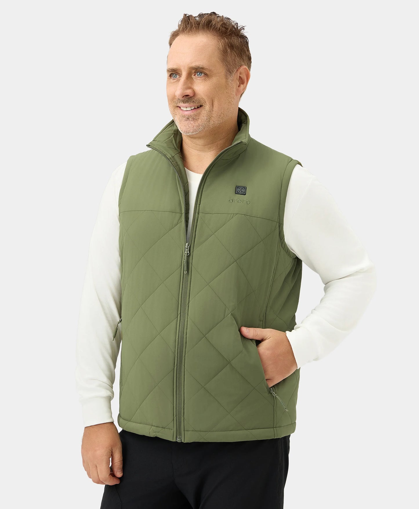 Men's Heated Quilted Vest