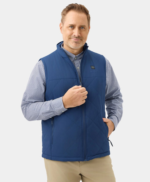 Men's Heated Quilted Vest ,view 1