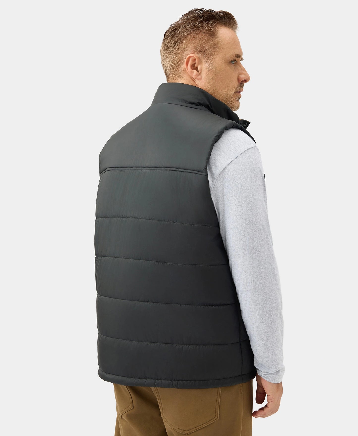 PuffLyte Men's 3-Zone Heated Lightweight Vest 