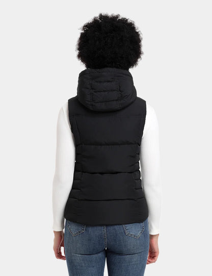 Women's Heated Down Vest - Slim Fit