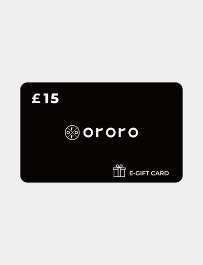 £15 E-Gift Card (Will be sent within 3 weeks)