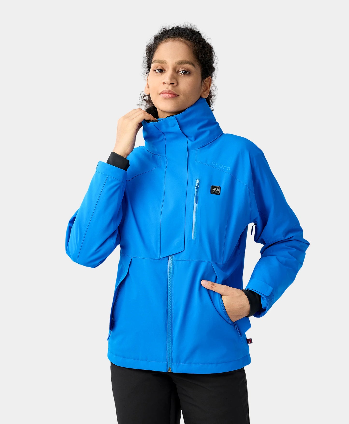 Women's Waterproof Heated Ski Jacket