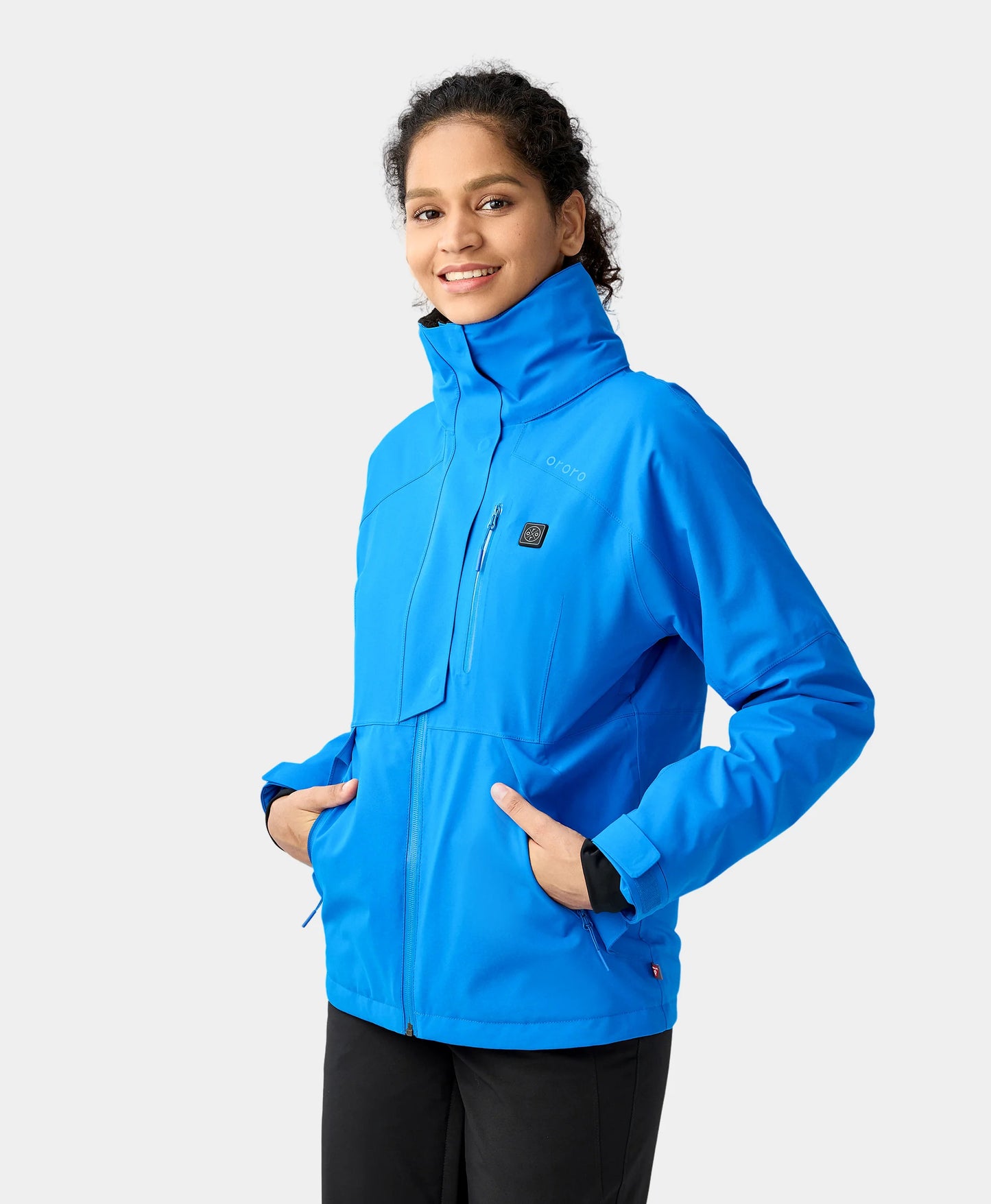 Women's Waterproof Heated Ski Jacket