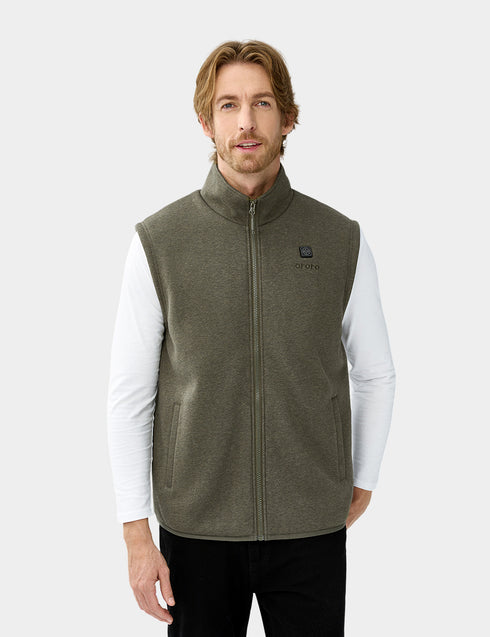 Men's Heated Fleece Vest view 1