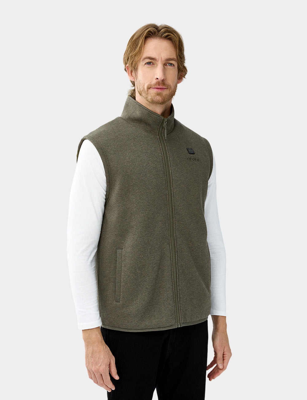 Men's Heated Fleece Vest