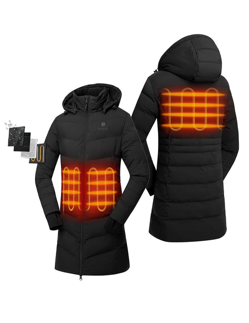 Left & Right Pocket, Mid Back Heating ,view 1