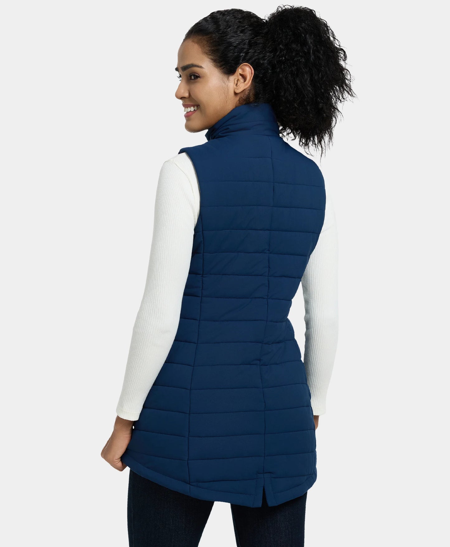 Tribeca Women's Heated Long Puffer Vest