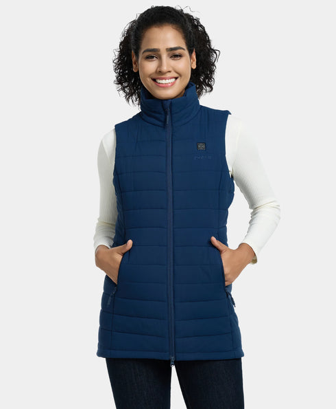 Tribeca Women's Heated Long Puffer Vest ,view 1