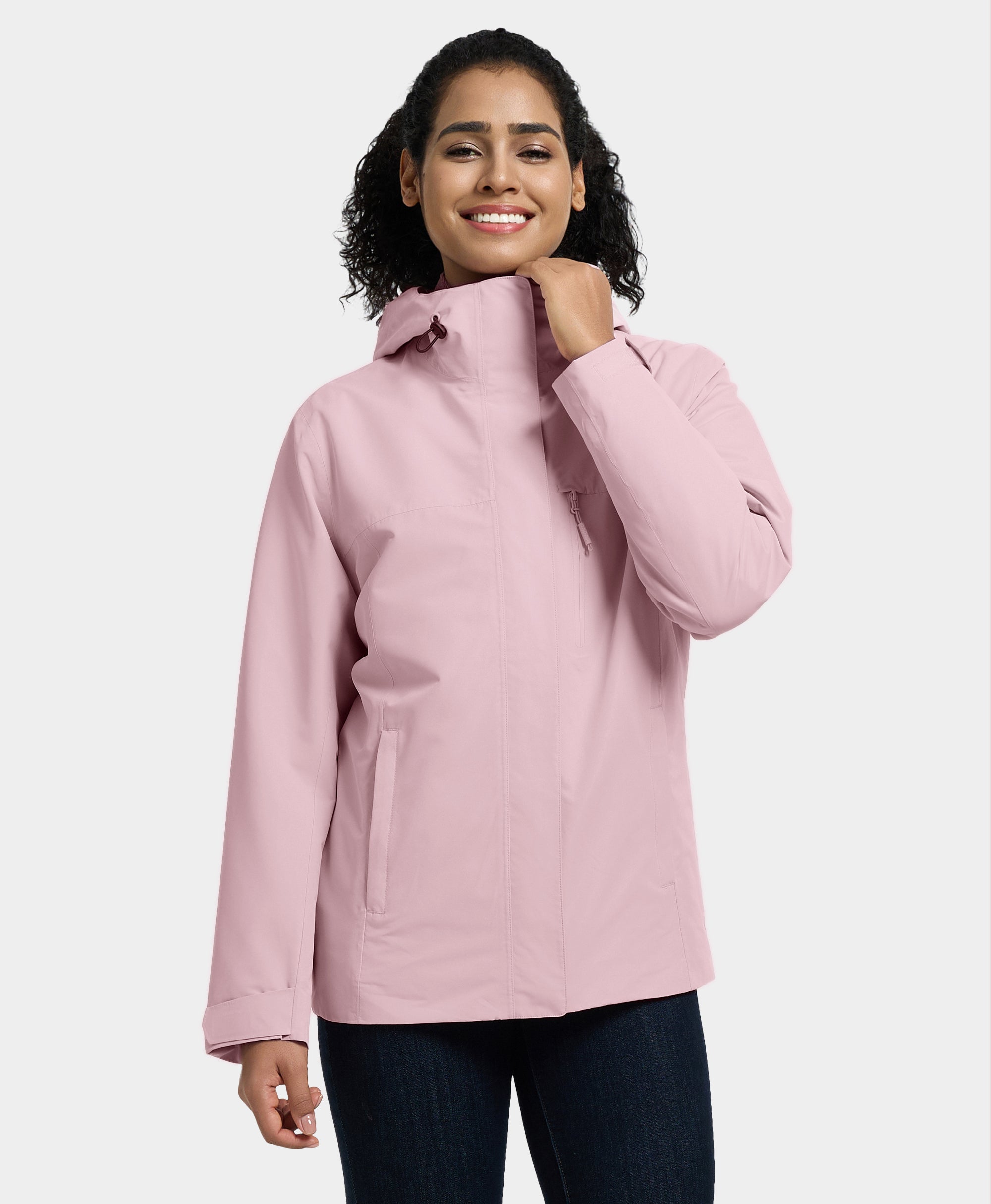 River Ridge Women's Hooded Waterproof Shell Jacket, Thumbnail 6