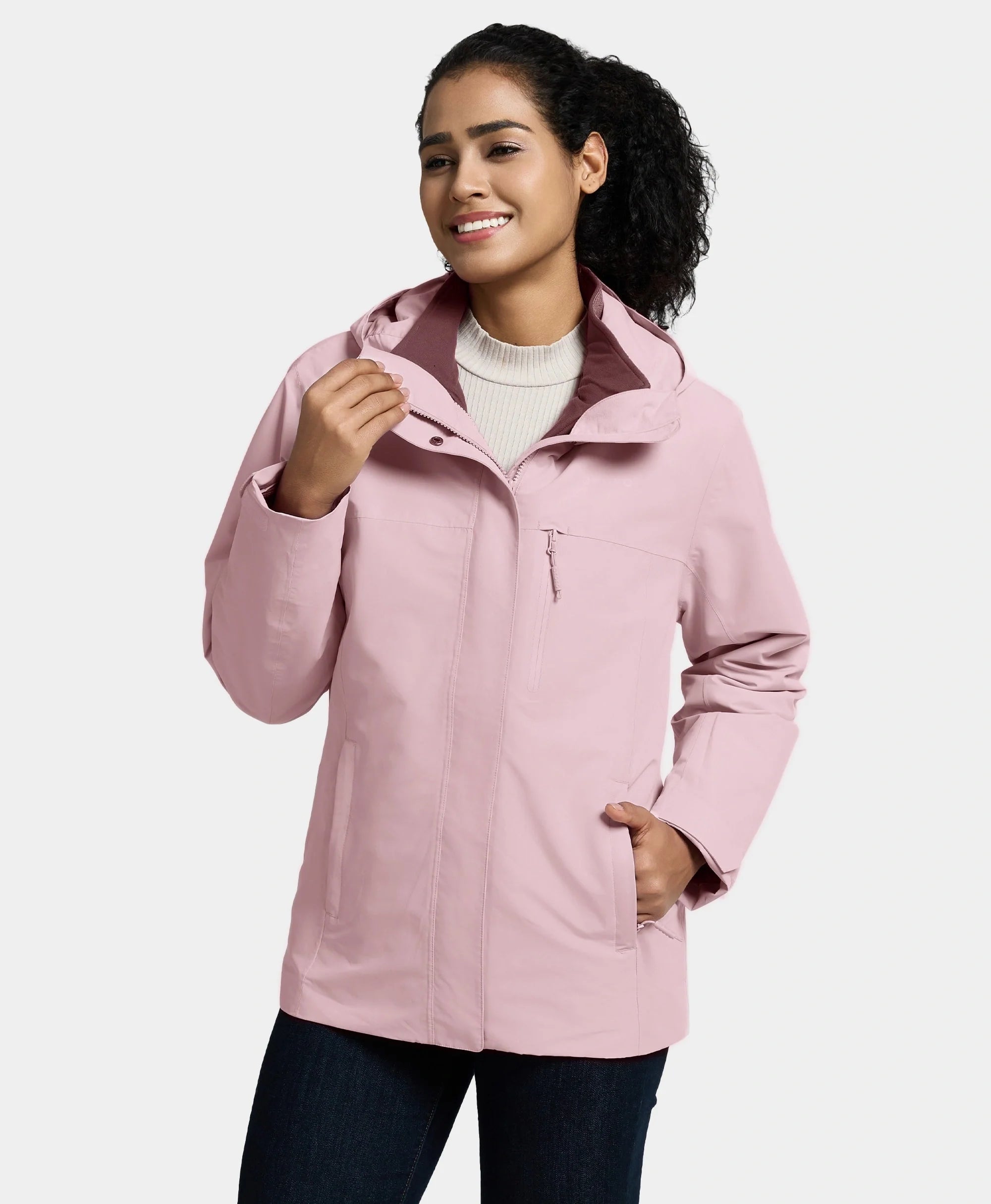 River Ridge Women's  3-in-1 Heated Jacket with Fleece Liner, Thumbnail 16