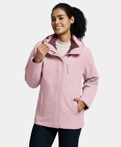 River Ridge Women's  3-in-1 Heated Jacket with Fleece Liner