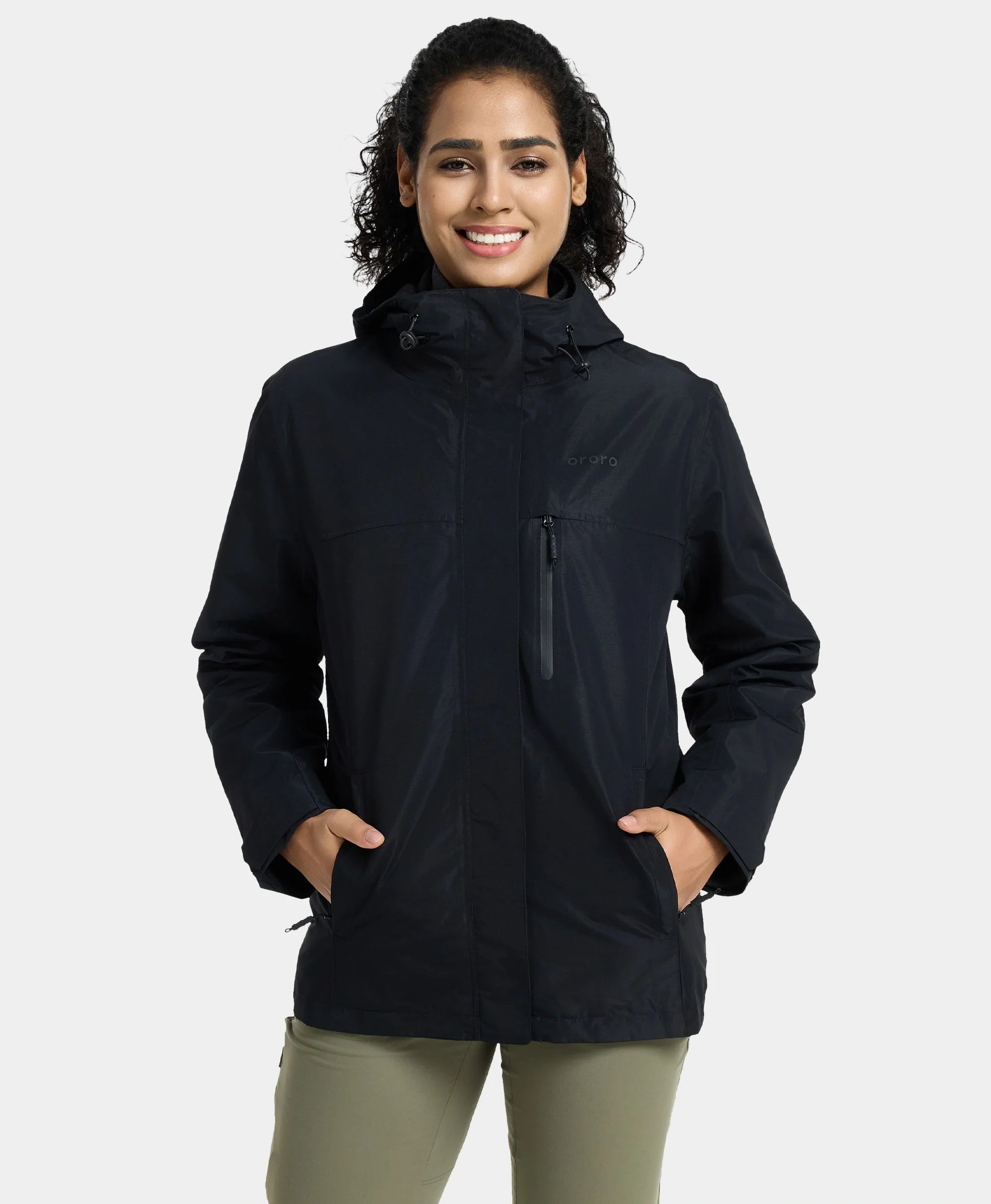 River Ridge Women's  3-in-1 Heated Jacket with Fleece Liner, Thumbnail 25