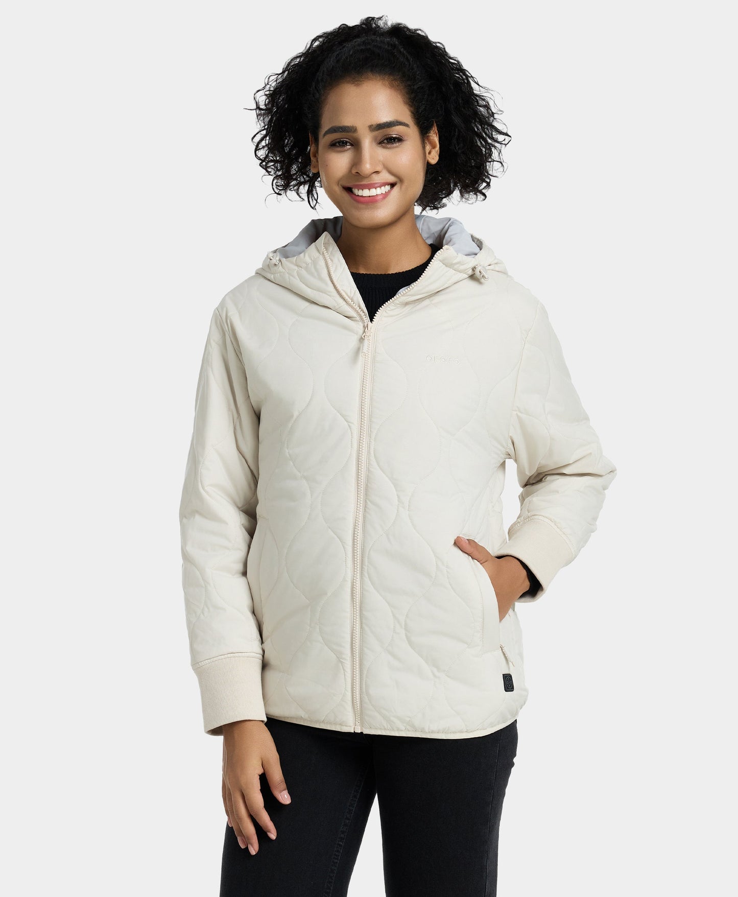 Stargazer Women's Heated Quilted Hoodie Jacket