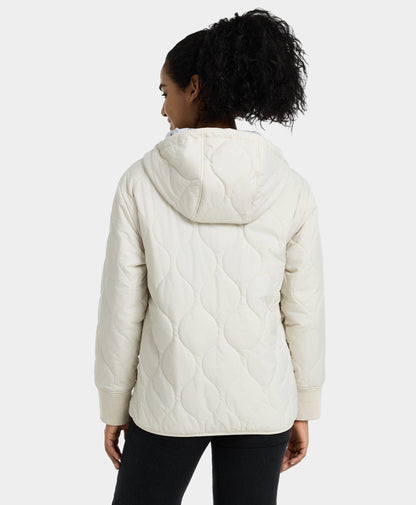 Stargazer Women's Heated Quilted Hoodie Jacket