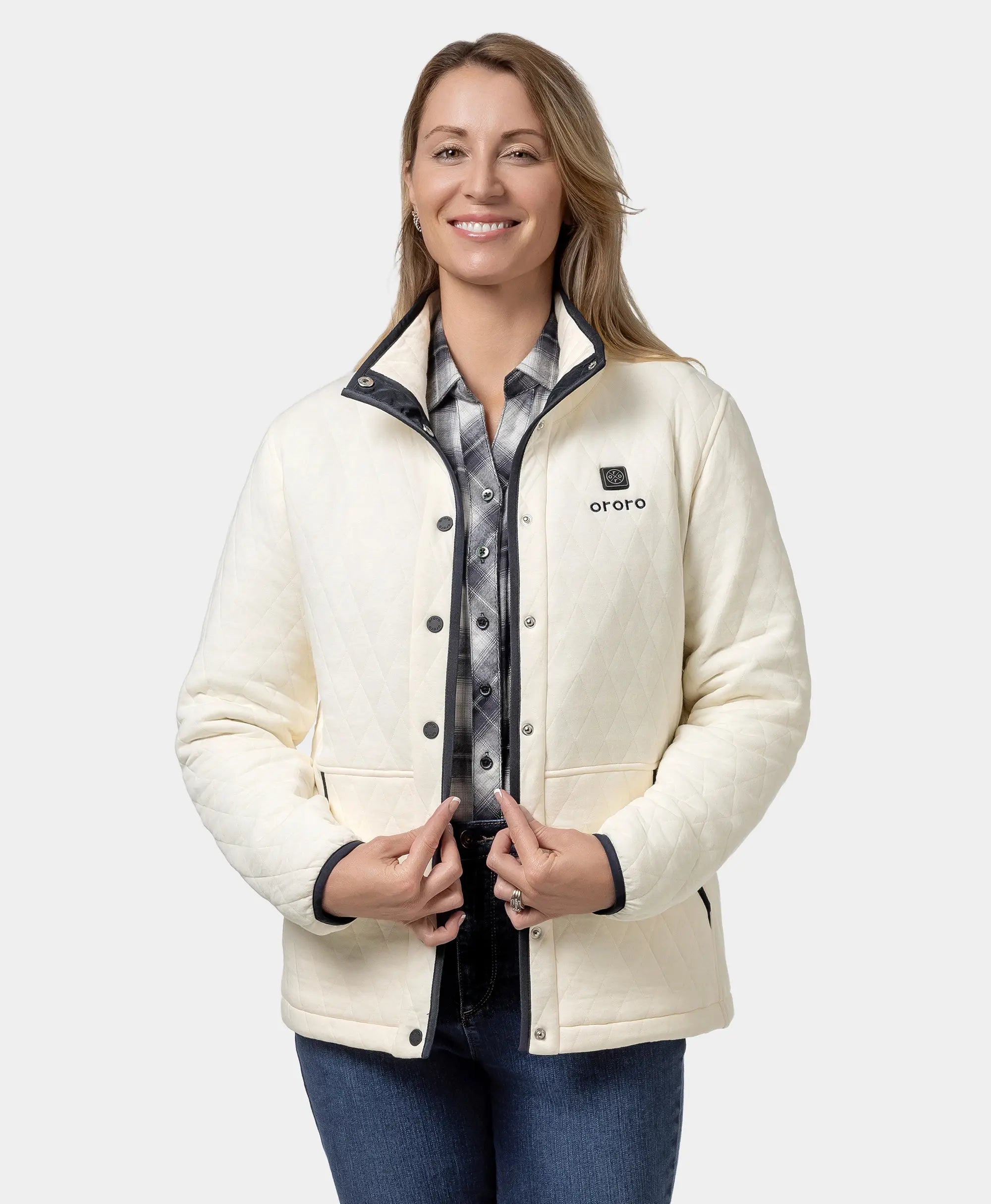 Final Sale - Chalet Women's Quilted Heated Jacket, Thumbnail 4