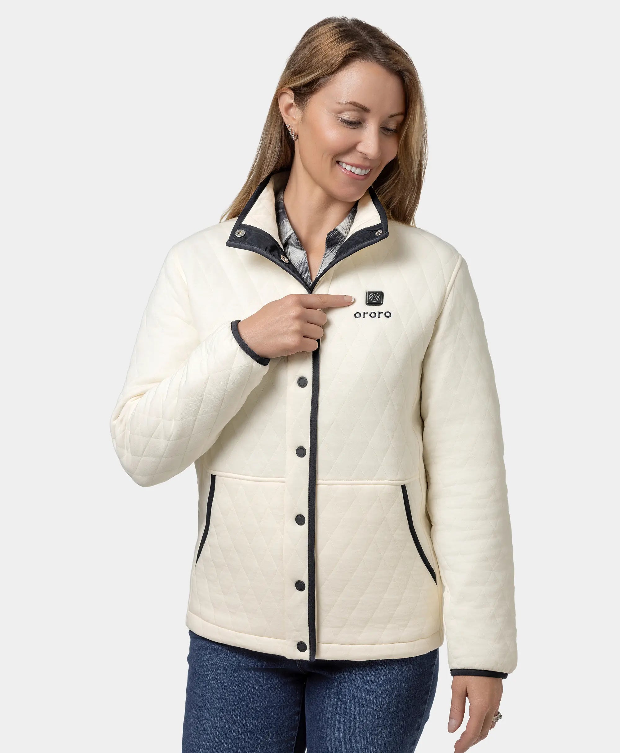 Final Sale - Chalet Women's Quilted Heated Jacket, Thumbnail 6