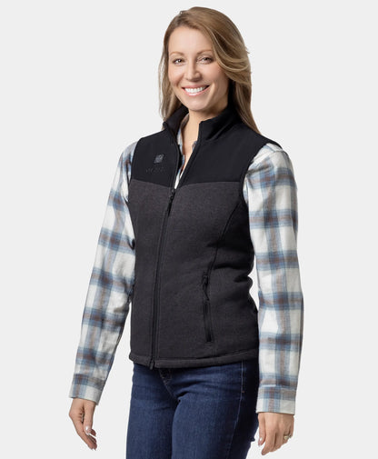 Augusta Women's Heated Sweater Fleece Gilet