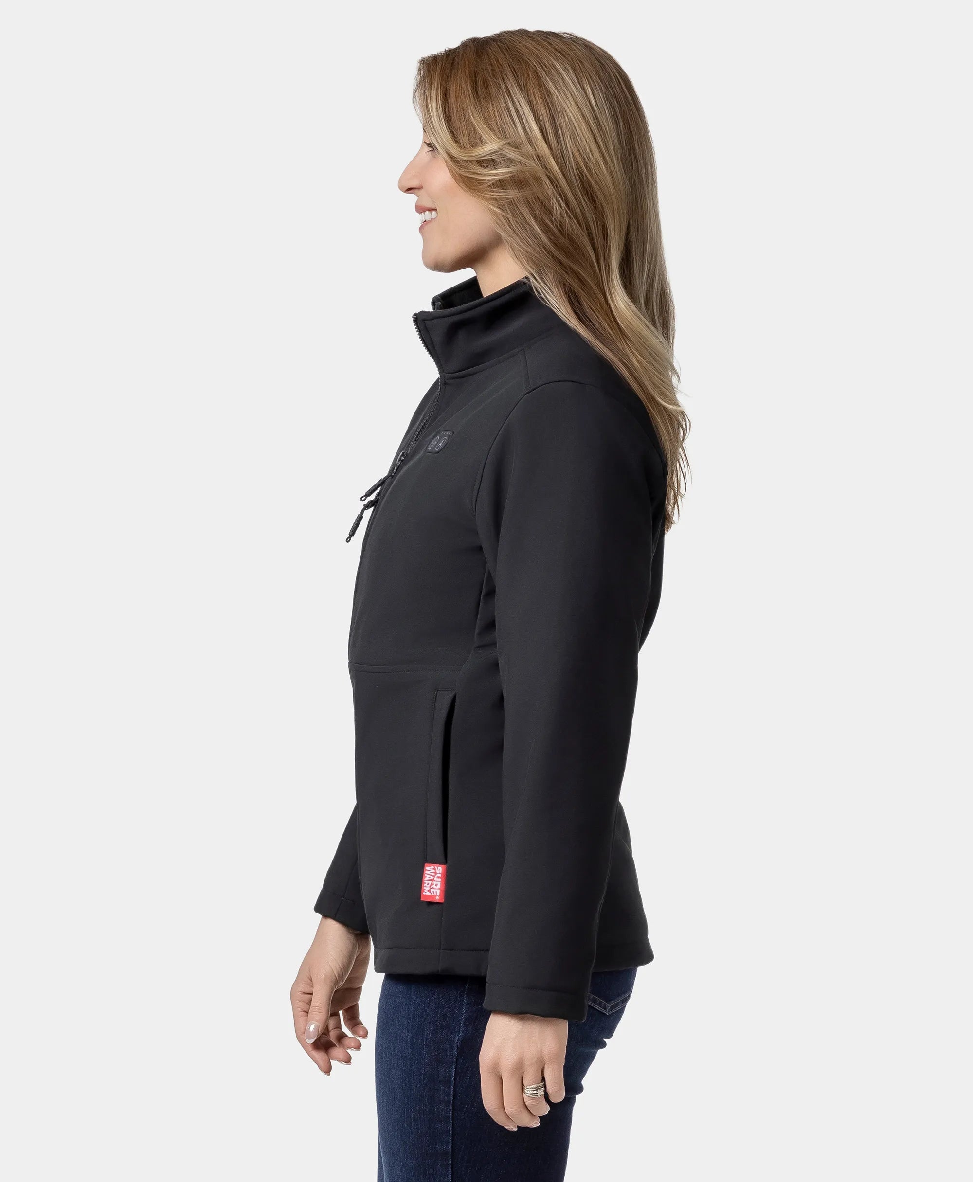 Maverick SureWarm® Women's 6-Zone Dual-Control Heated Softshell Jacket, Thumbnail 16