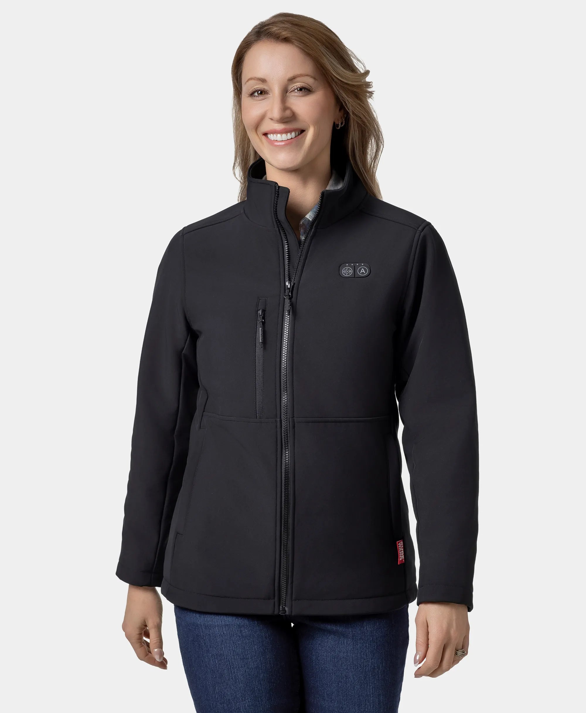 Maverick SureWarm® Women's 6-Zone Dual-Control Heated Softshell Jacket, Thumbnail 13