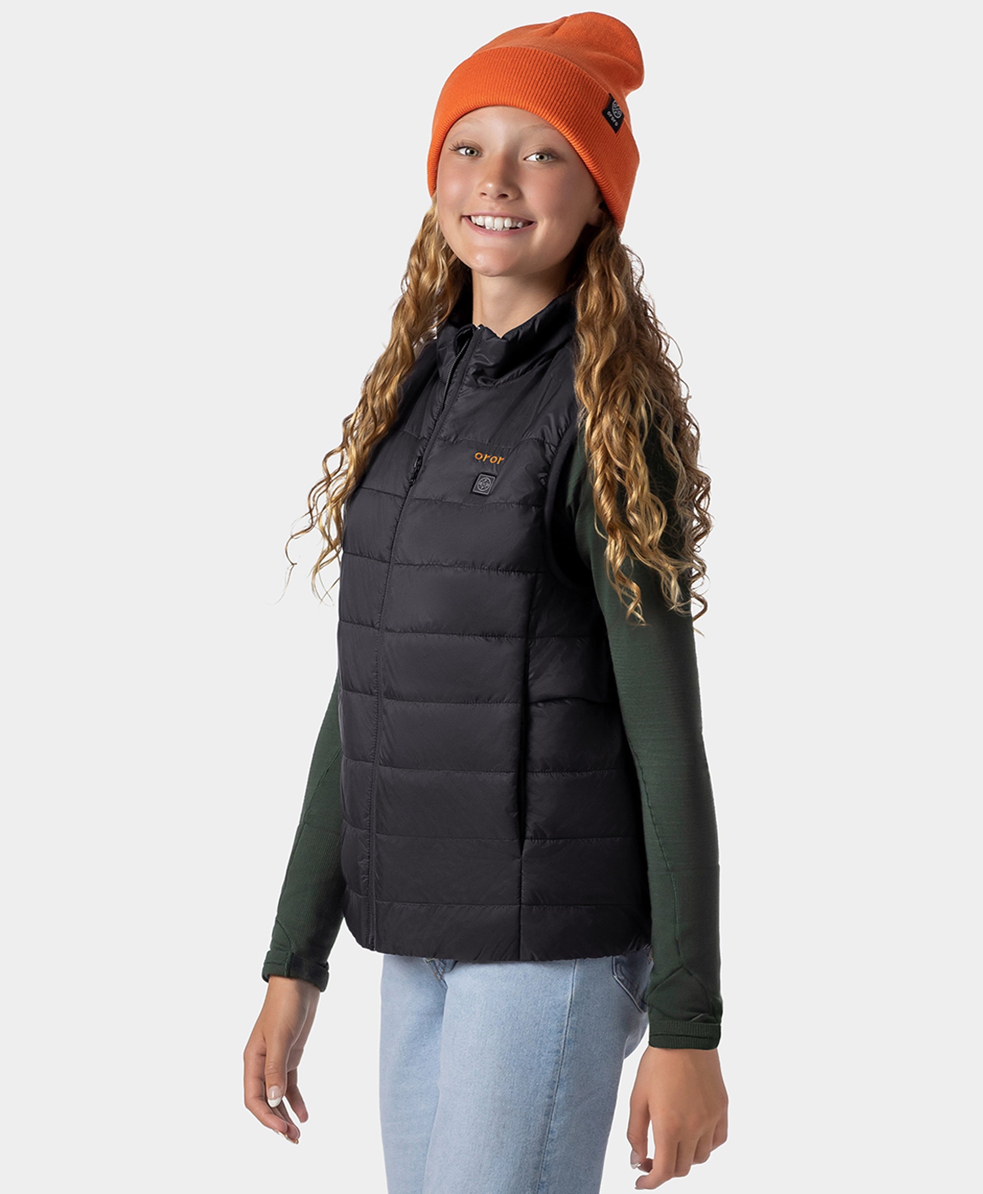 Kids' 4-Zone Classic Heated Gilet, Thumbnail 13