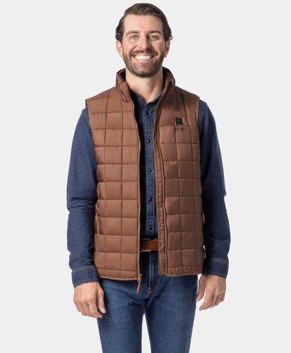 Prism Men's 4-Zone Quilted Heated Gilet