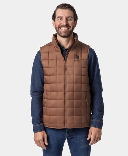 Prism Men's 4-Zone Quilted Heated Gilet