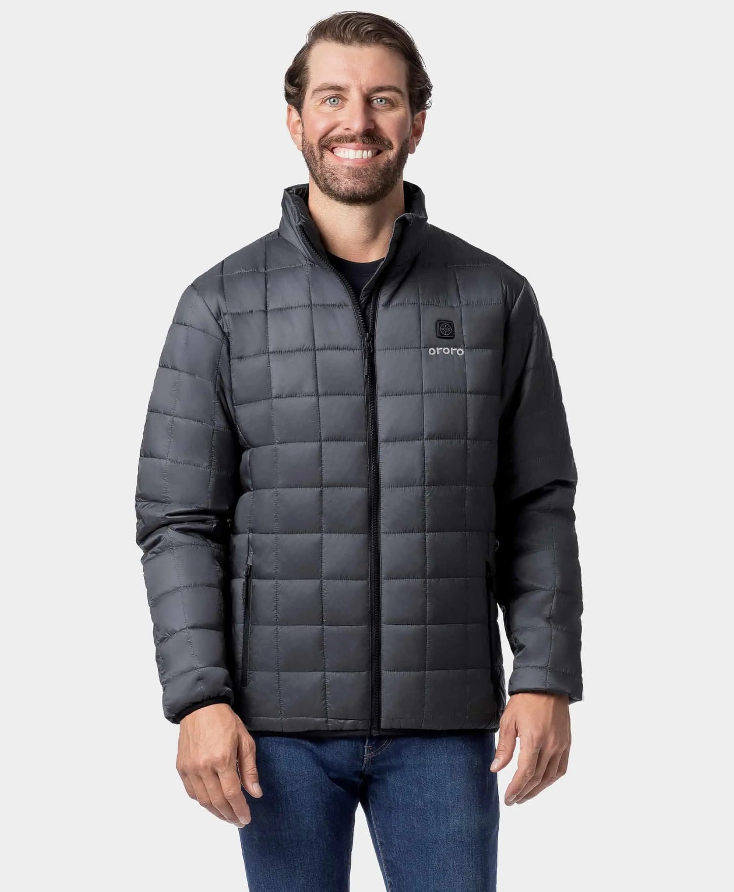 Prism Men's 4-Zone Quilted Heated Jacket