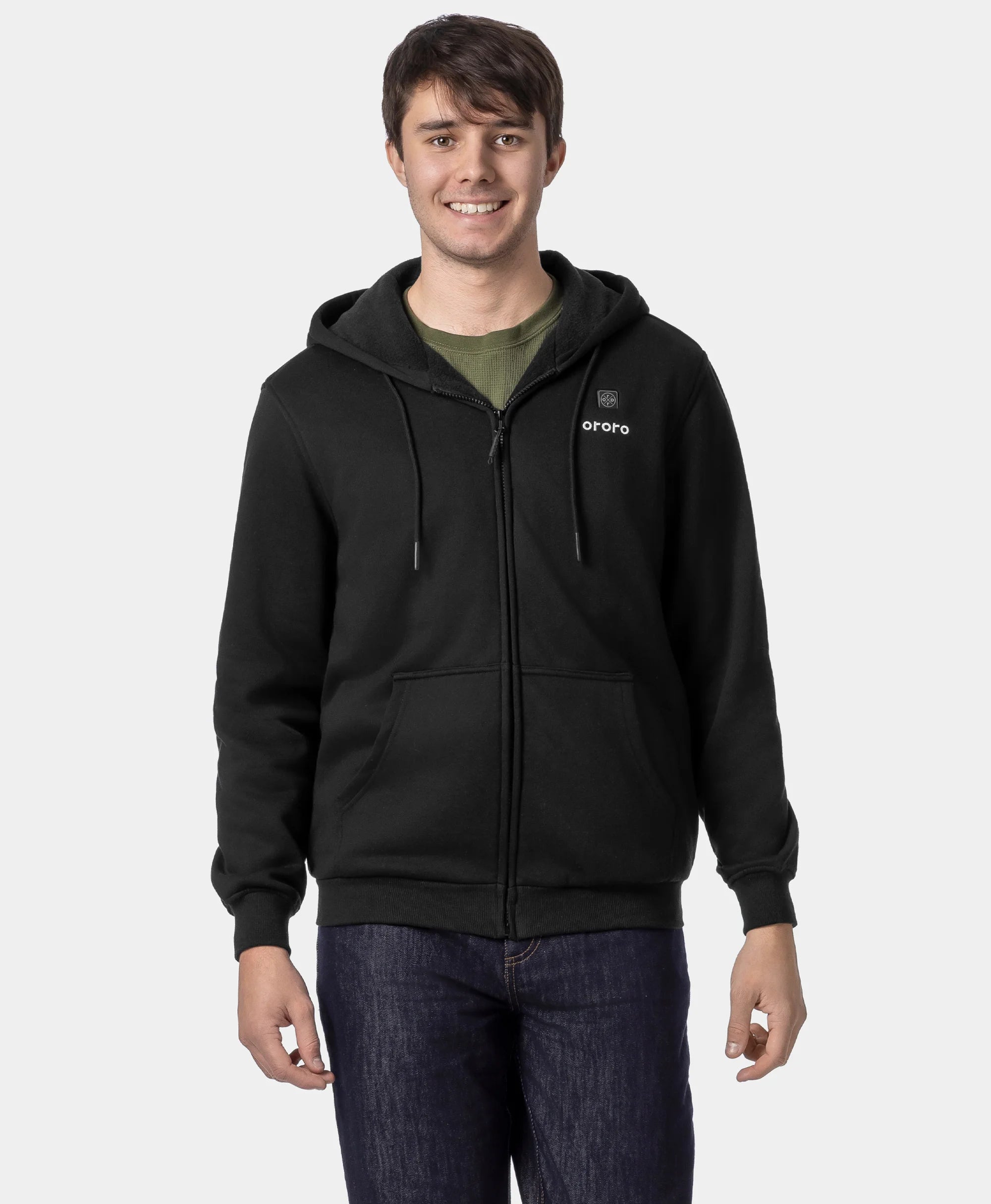 Element Unisex 4-Zone Fleece Heated Hoodie, Thumbnail 12