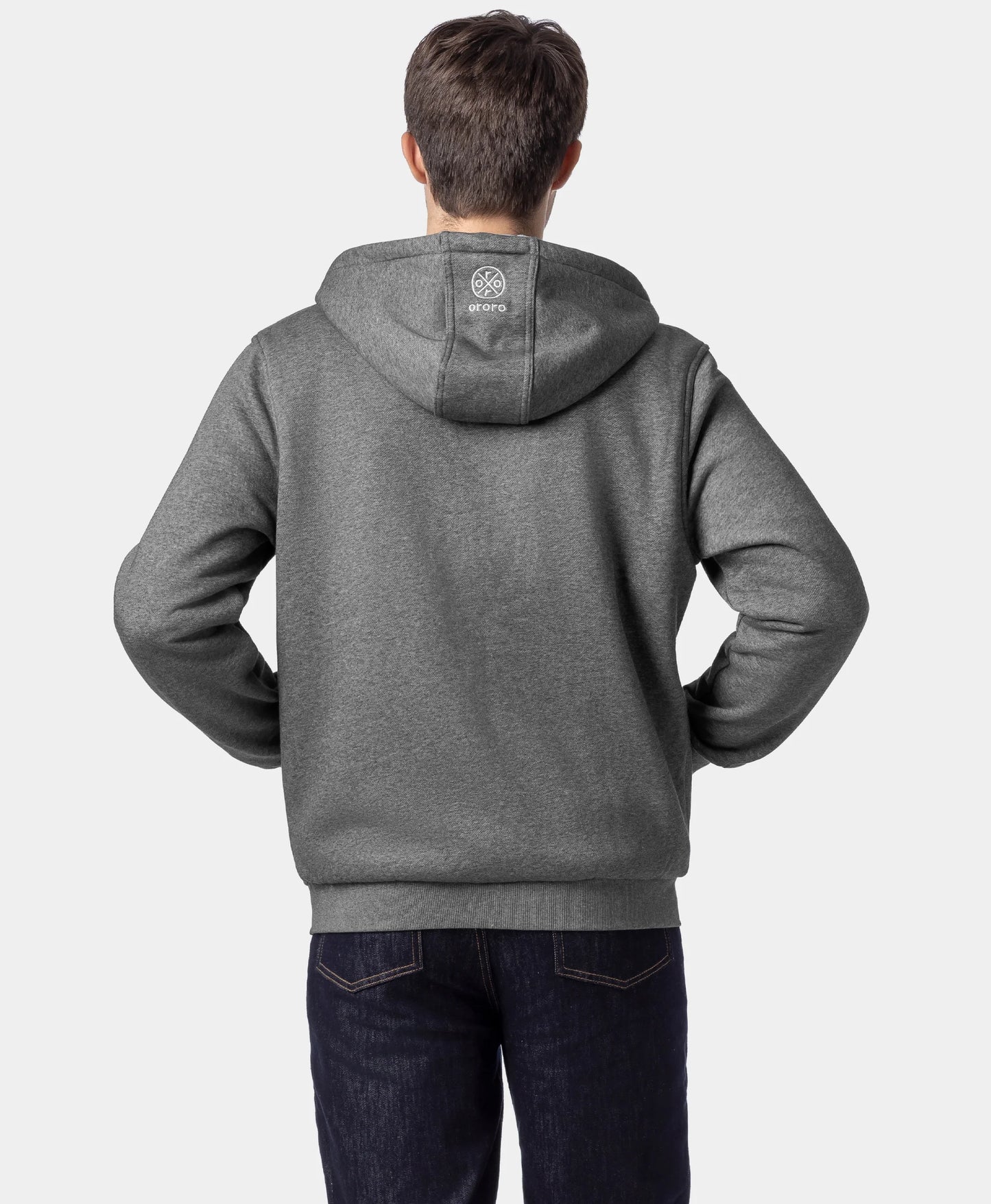 Element Unisex 4-Zone Fleece Heated Hoodie