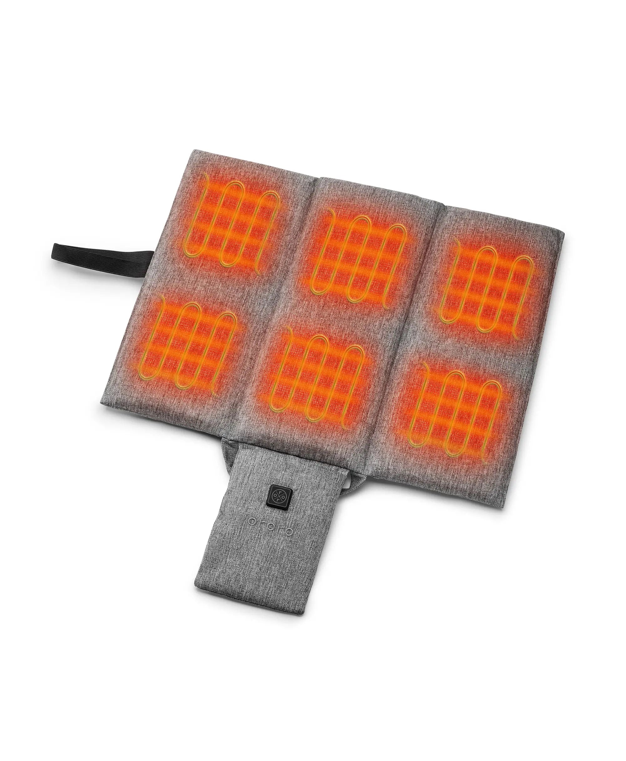 Heated Seat Cushion - Flecking Grey / Black, Thumbnail 9