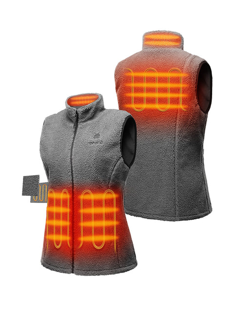 Left & Right Pocket, Mid Back and Collar Heating ,view 1