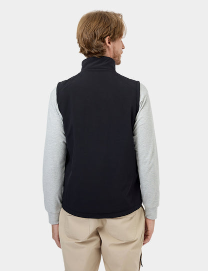 (Open-Box) Men's Heated Softshell Gilet - Black