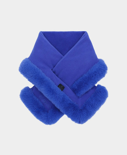 Queen Cove Unisex 1-Zone Heated Faux Fur Fleece Scarf