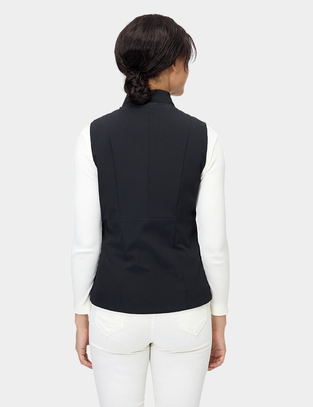 (Open-Box) Women's Heated PrimaLoft® Golf Vest - Black