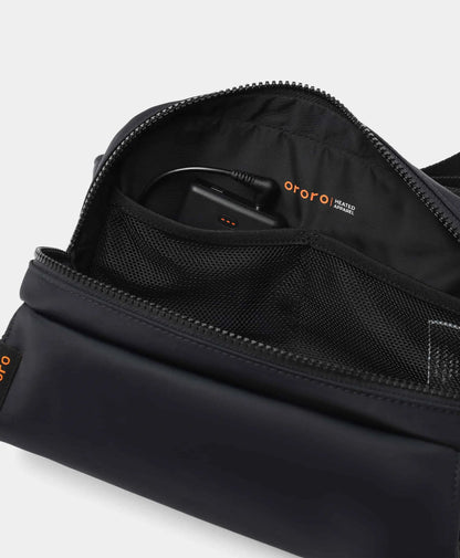 inner mesh pocketsfor the battery