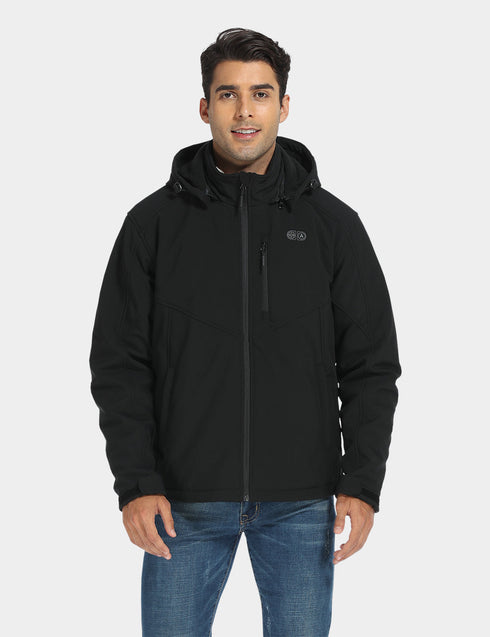 Men's Dual Control Heated Jacket With 5 Heating Zones ,view 2