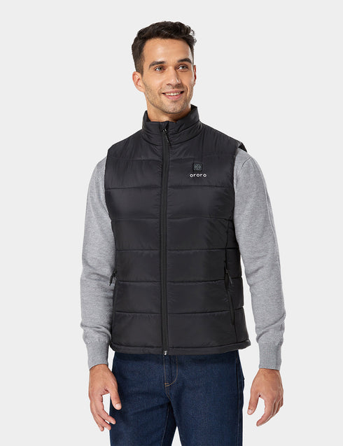 Men's Classic Heated Vest - Black ,view 2